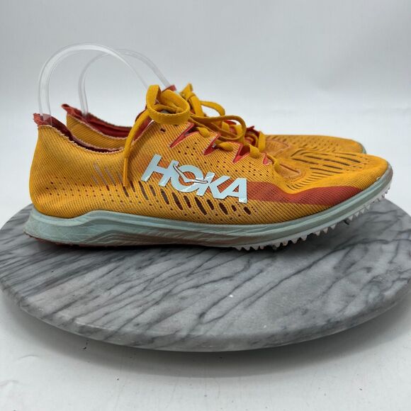 Hoka One One Cielo X LD Track Shoe Women 11.5 Radient Yellow Lightweight Running - Picture 2 of 12